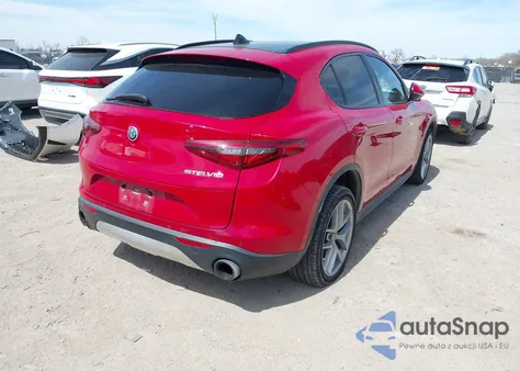2018 Alfa Romeo Stelvio Ti Sport Awd из США, поврежденный, VIN ZASFAKNN8J7C03581